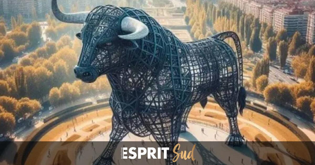 Un taureau géant pour symbole ? 