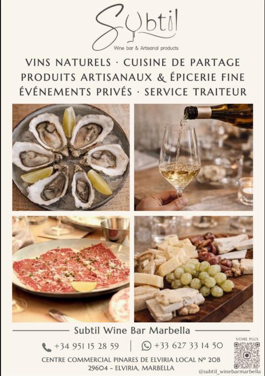 Subtil Wine Bar & Artisanal Products Marbella