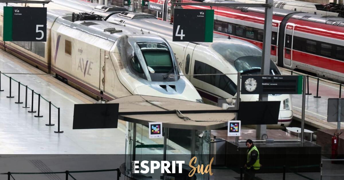 Costa del Sol, un silence des rails avec des jours sans train