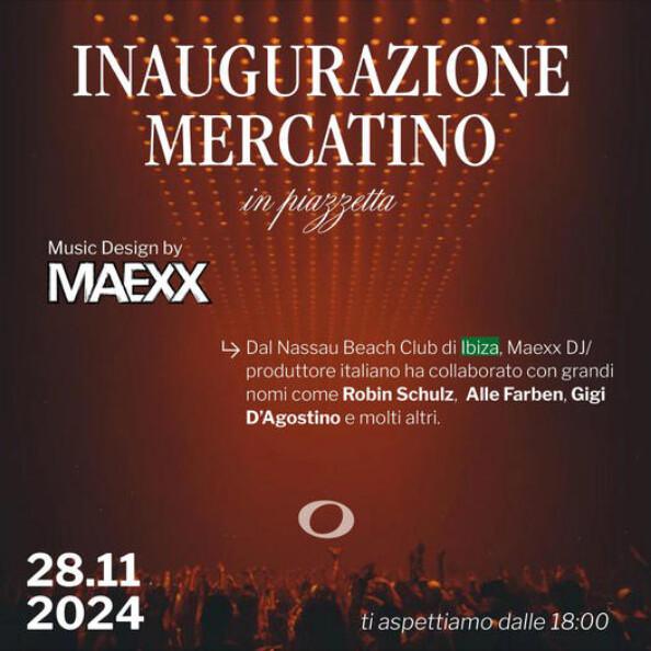 Domino Bistrò | INAUGURAZIONE MERCATINO in piazzetta