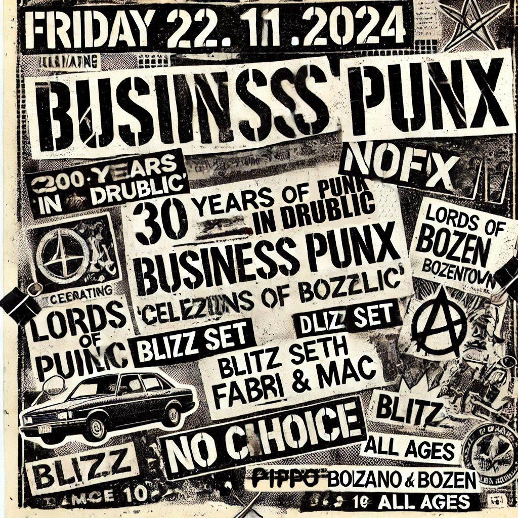 Pippo Foodchillstage | BUSINESS PUNX (playing Punk in Drublic)