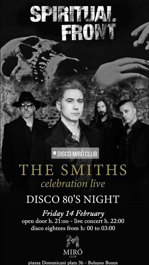 Miró Club | SPIRITUAL FRONT - THE SMITHS celebration live