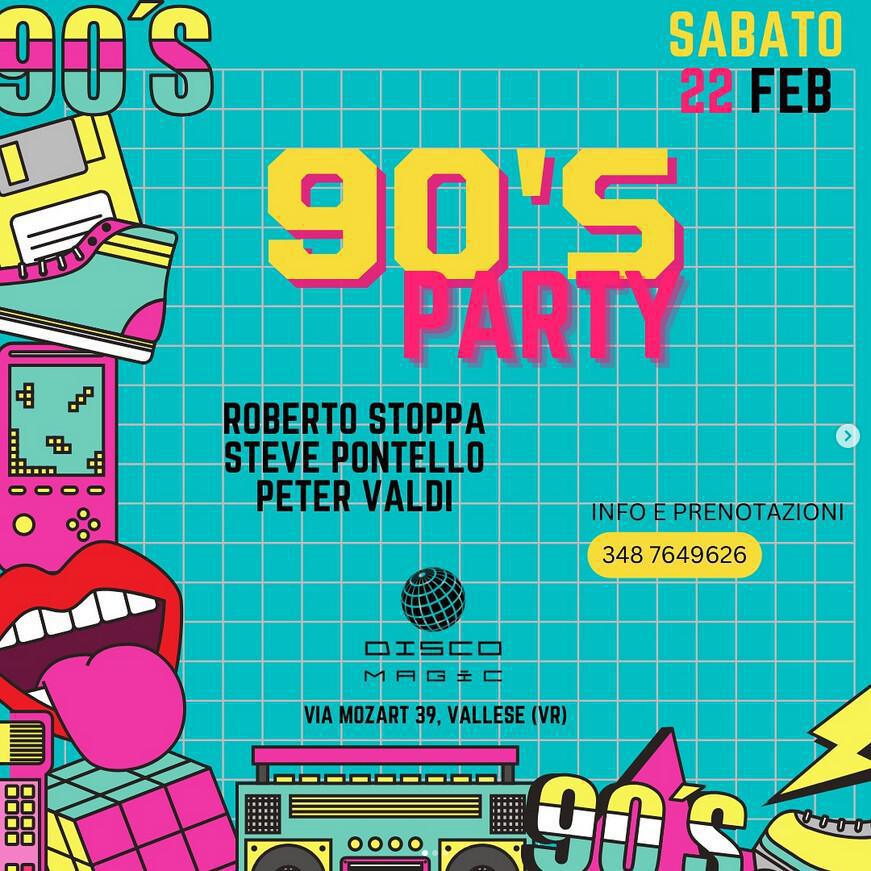 DISCO MAGIC | 90's PARTY