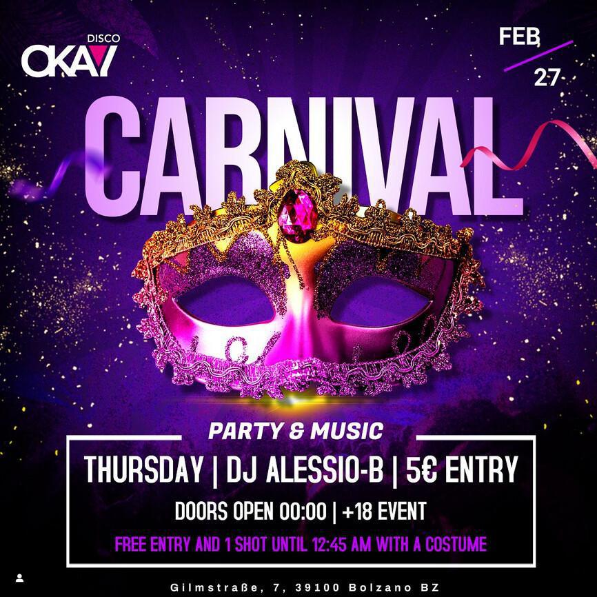 Disco Okay | 🎭 CARNIVAL PARTY 🎭