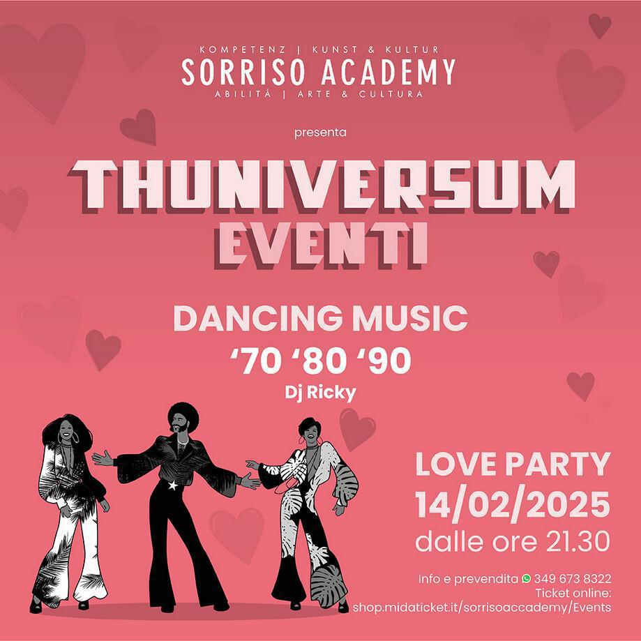 THUNIVERSUM | LOVE PARTY - Hits '70 '80 '90 THUNIVERSUM | LOVE PARTY - Hits '70 '80 '90