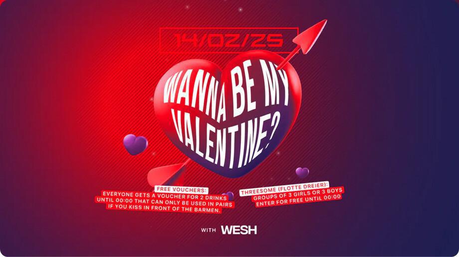Club Max | BE MY VALENTINE