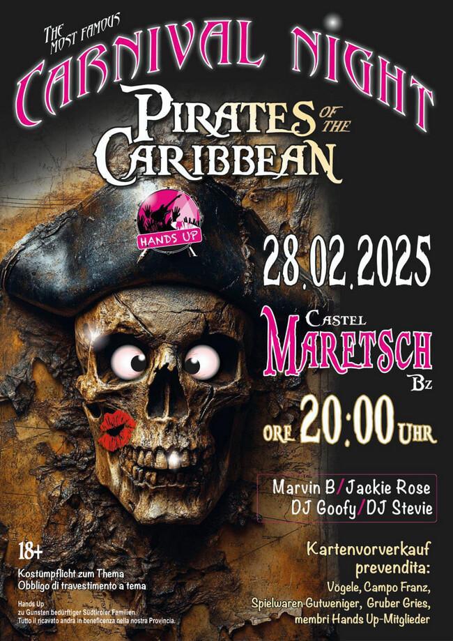 Castel Mareccio | CARNIVAL NIGHT - Pirates of the Caribbean