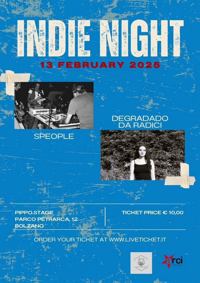 Pippo Foodchillstage | INDIE NIGHT