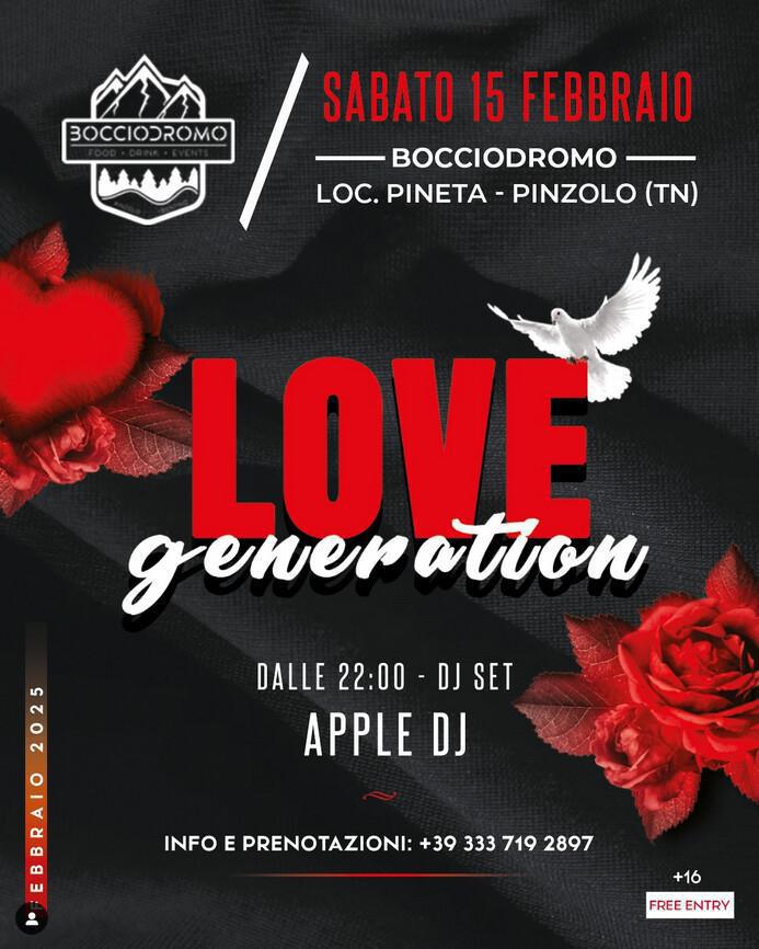 Bar Bocciodromo | LOVE GENERATION 💘