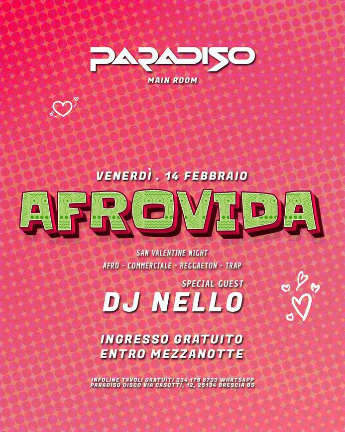 Paradiso Disco | AFROVIDA