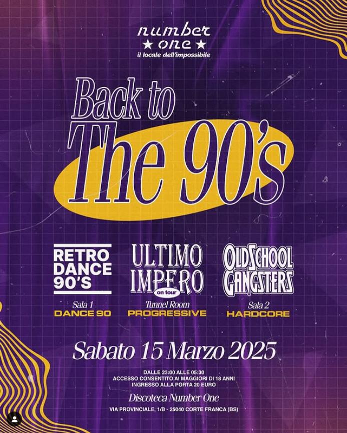 Number One Disco | BACK TO THE 90’S