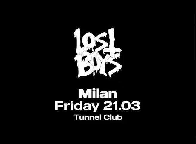 Tunnel Club | Lost Boys x Rex Club