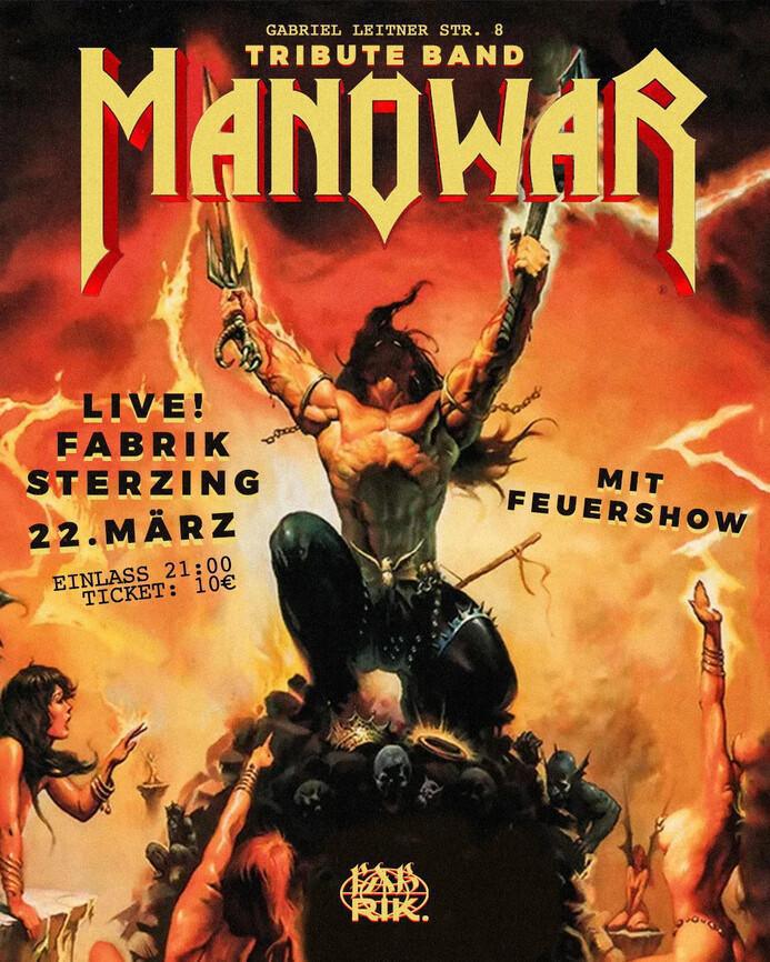 FABRIK | MANOWAR TRIBUTE BAND 🔥