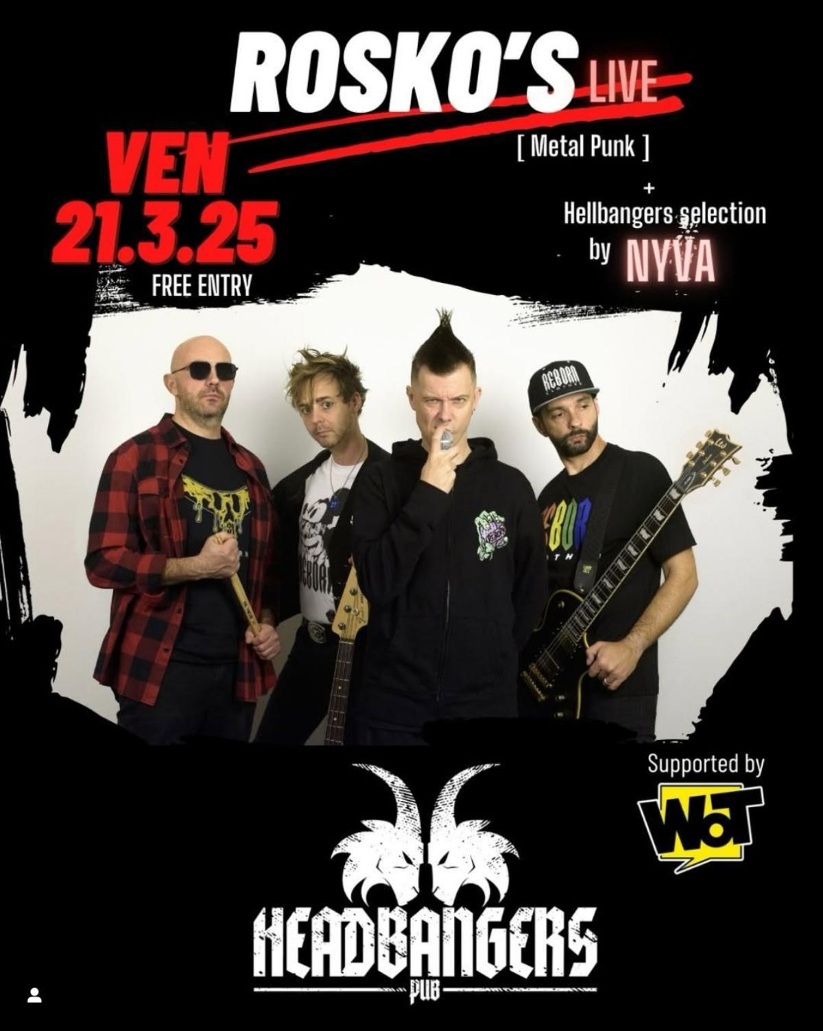 Headbangers | HORN&COMICS - Roskosmetalpunk live Headbangers | HORN&COMICS - Roskosmetalpunk live
