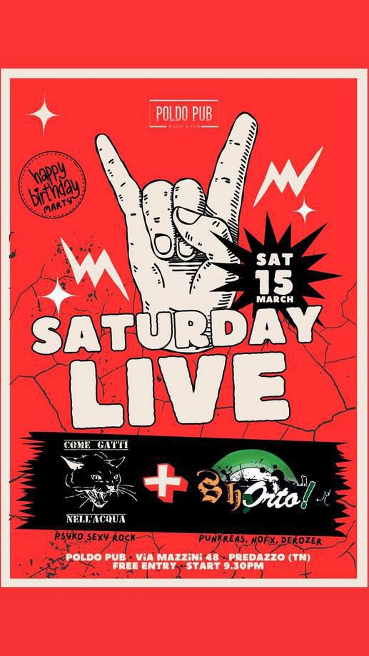 Poldo Pub | SATURDAY LIVE