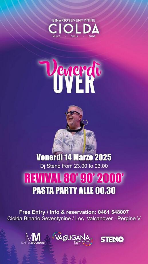 Binario Seventynine Ciolda | VENERDÌ OVER