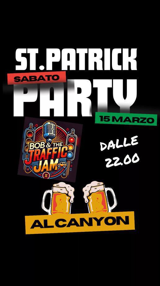 Birreria al Canyon | ST. PATRICK PARTY