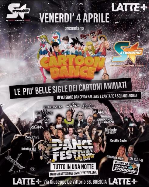 Lattepiulive | 🔥 CARTOON DANCE + DANCE FESTIVAL LIVE 🔥