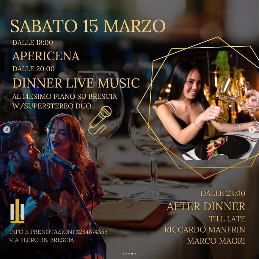 Reverso Tower | DINNER LIVE MUSIC W/ THE DUO