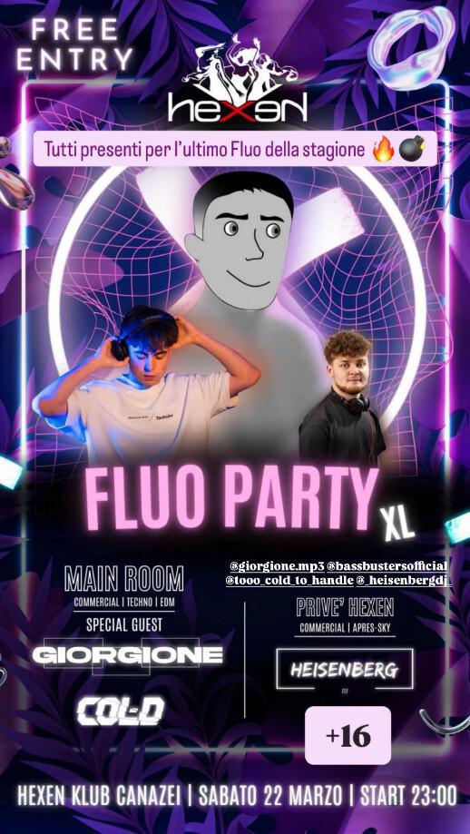 Hexen KLUB | FLUO PARTY