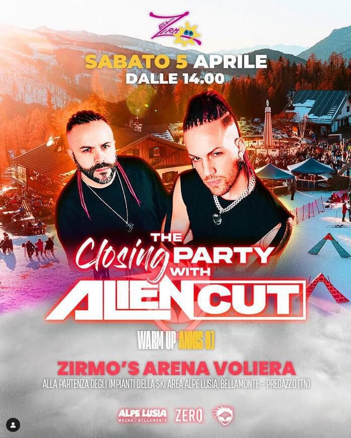 Zirmo's Arena Voliera | CLOSING PARTY