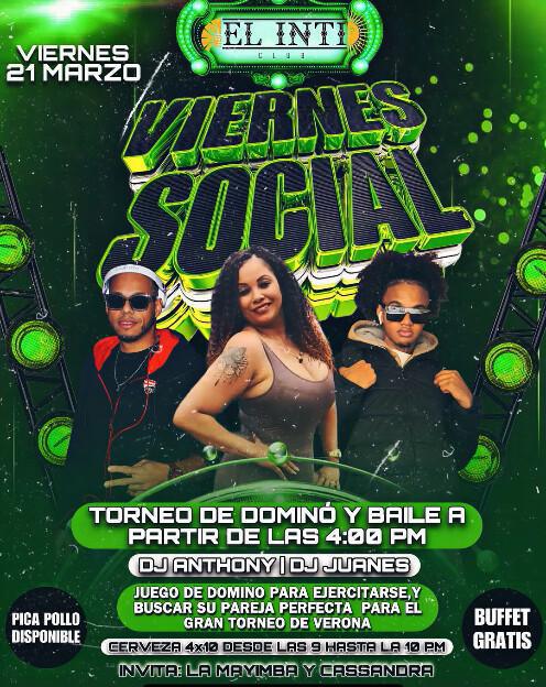 EL INTI CLUB | VIERNES SOCIAL