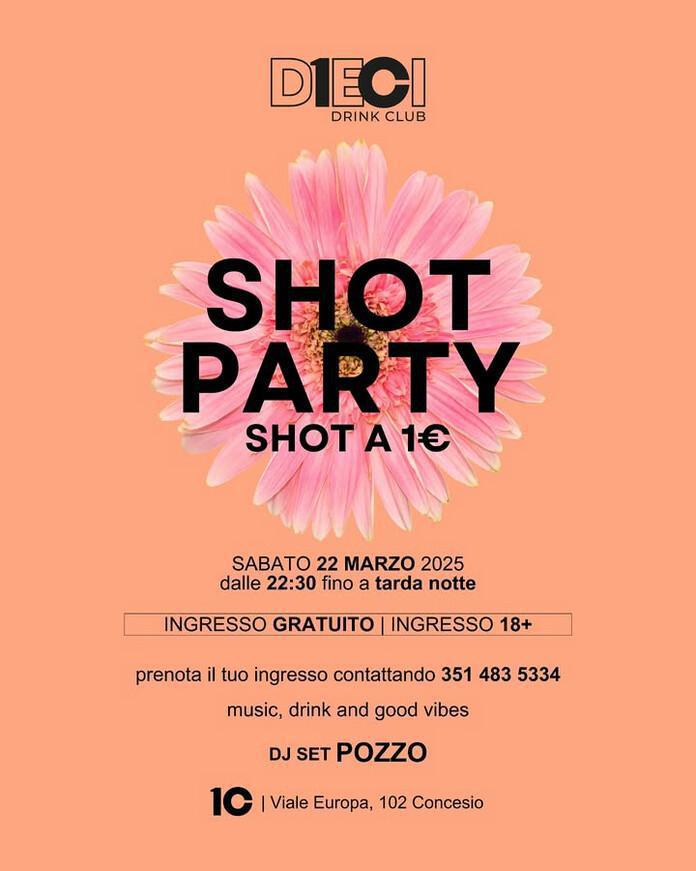 DIECI Drink Club | SHOT PARTY!
