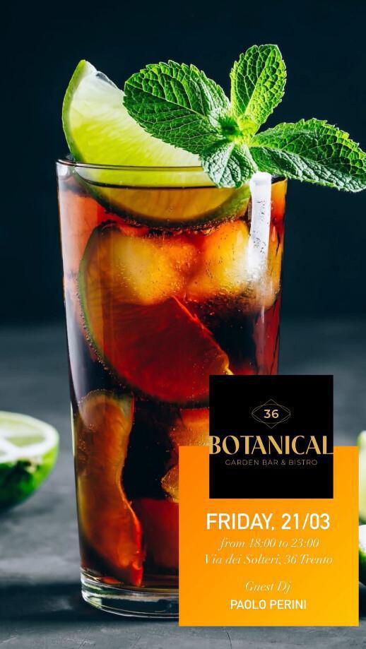Botanical 36 | guest DJ PAOLO PERINI