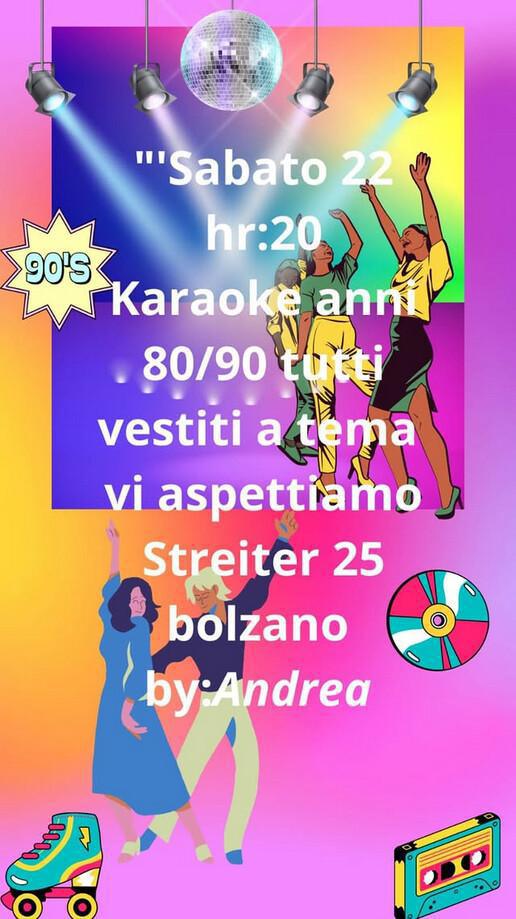Cafè Seltz | KARAOKE ANNI 80/90