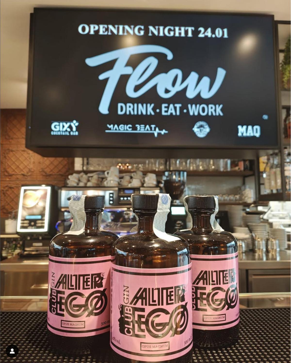 Flow • Drink Eat Work
