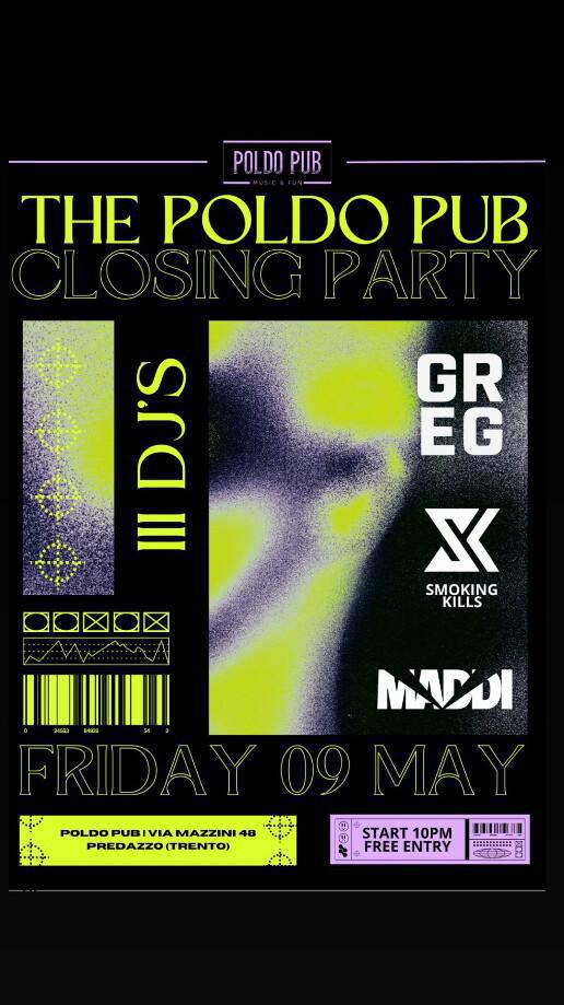 Poldo Pub | CLOSING PARTY