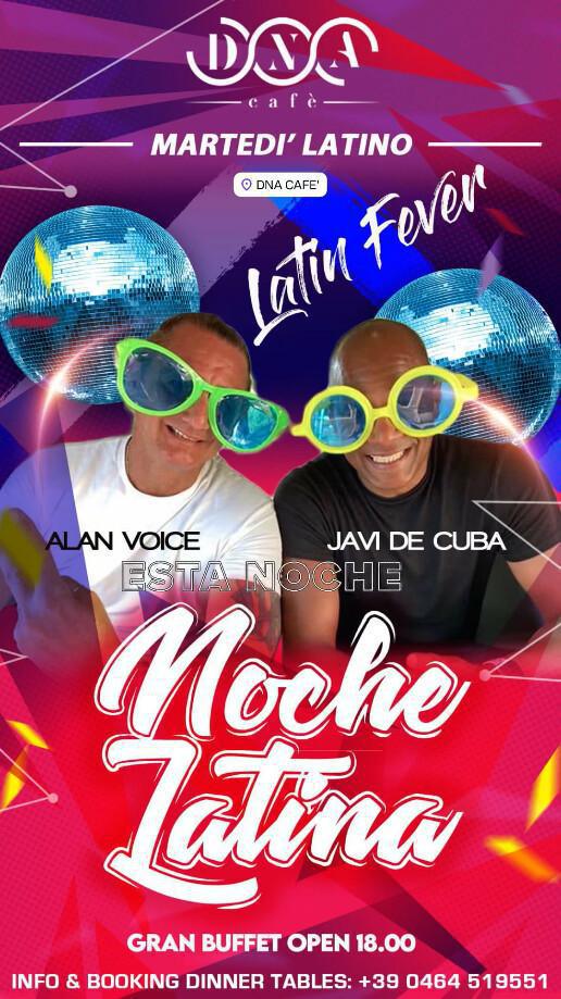 DNA CAFÉ | NOCHE LATINA