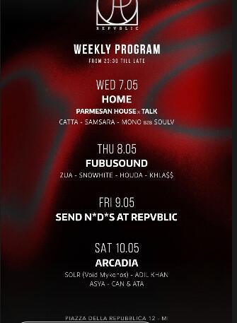 Republic Milano | SEND N*D*S