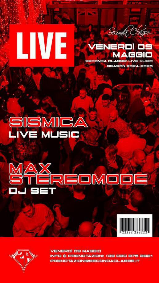 Seconda Classe | SISMICA live music