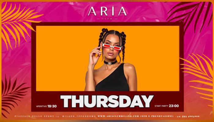 Aria Club | Thursday Night