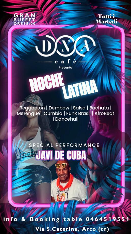 DNA CAFÉ | NOCHE LATINA