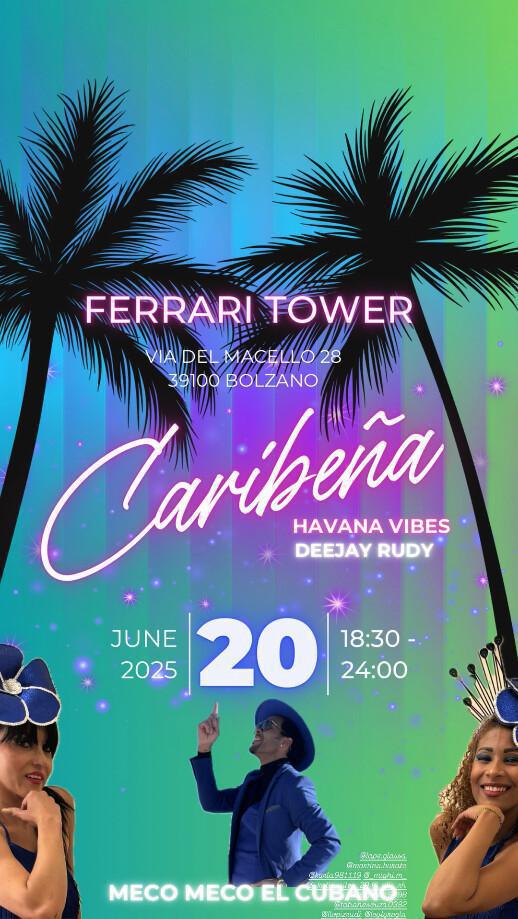 Bistro Ferrari Tower | CARIBENA havana vibes