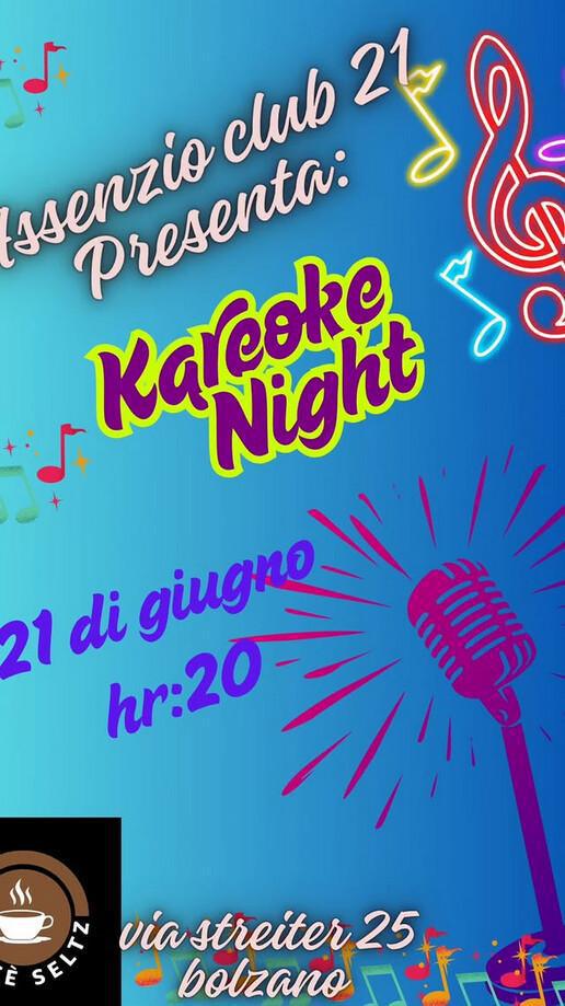 Assenzio Club 21 | KARAOKE NIGHT