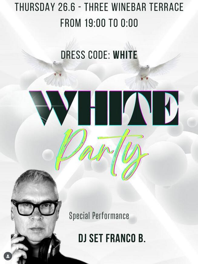 Three Winebar | WHITE PARTY
