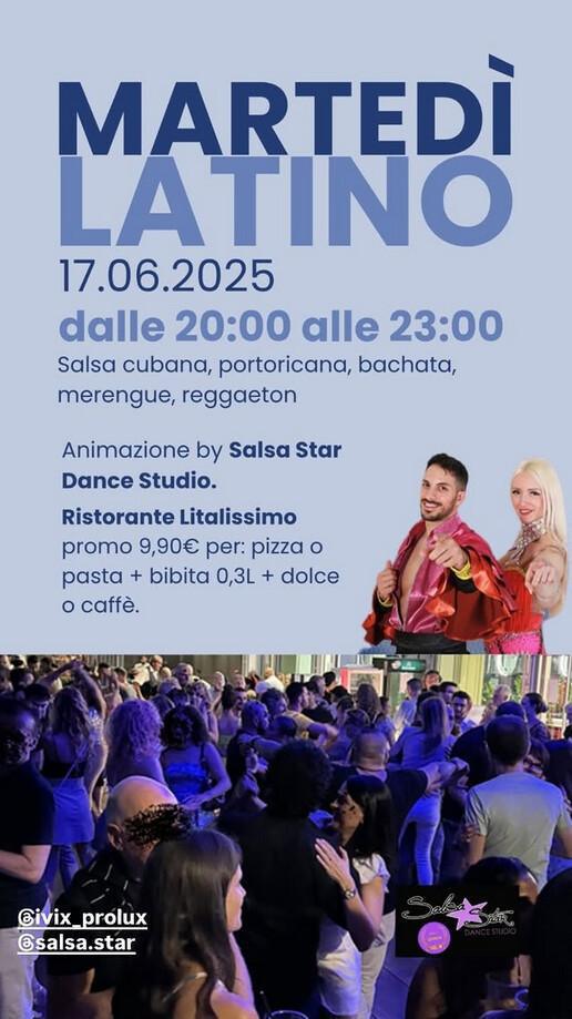 Twenty | MARTEDÌ LATINO - Ristorante L'italissimo