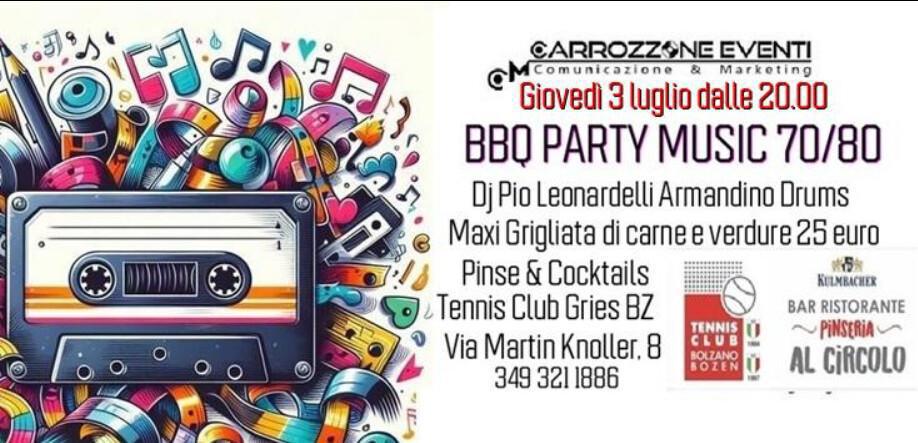 Tennis Club | BBQ PARTY MUSIC 70/80