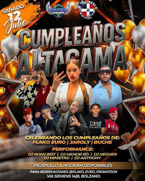 Círculo Dominicano | CUMPLEANOS ALTAGAMA