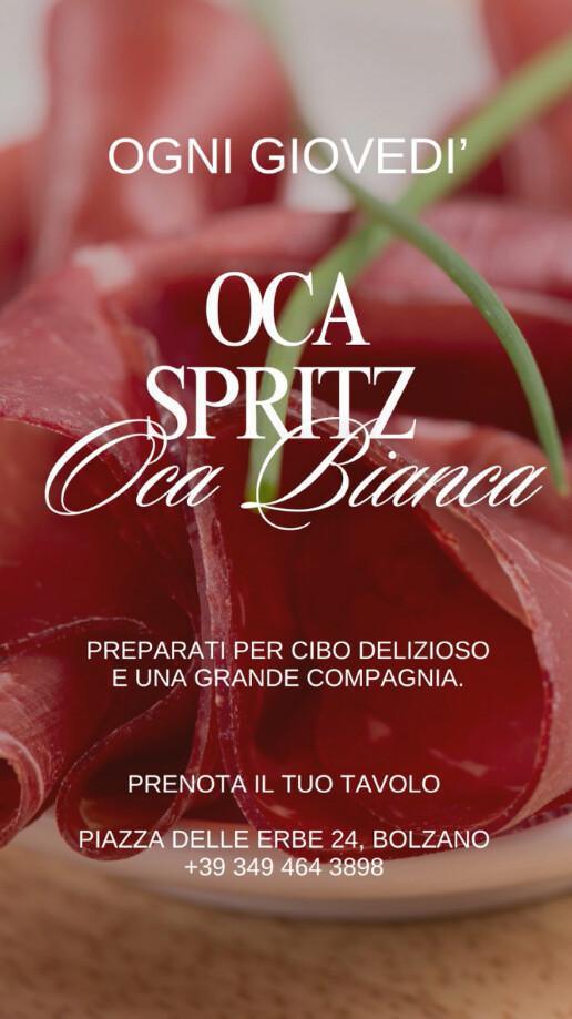 Trattoria “Oca Bianca” | OCA SPRITZ!