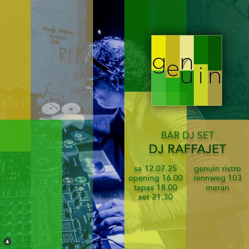 Genuin Ristro | BAR DJ SET - DJ RAFFAJET