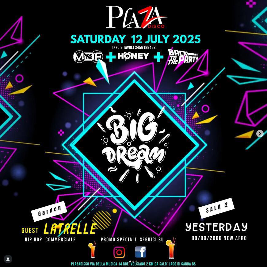Plaza Disco | 💭 BIG DREAM 💭