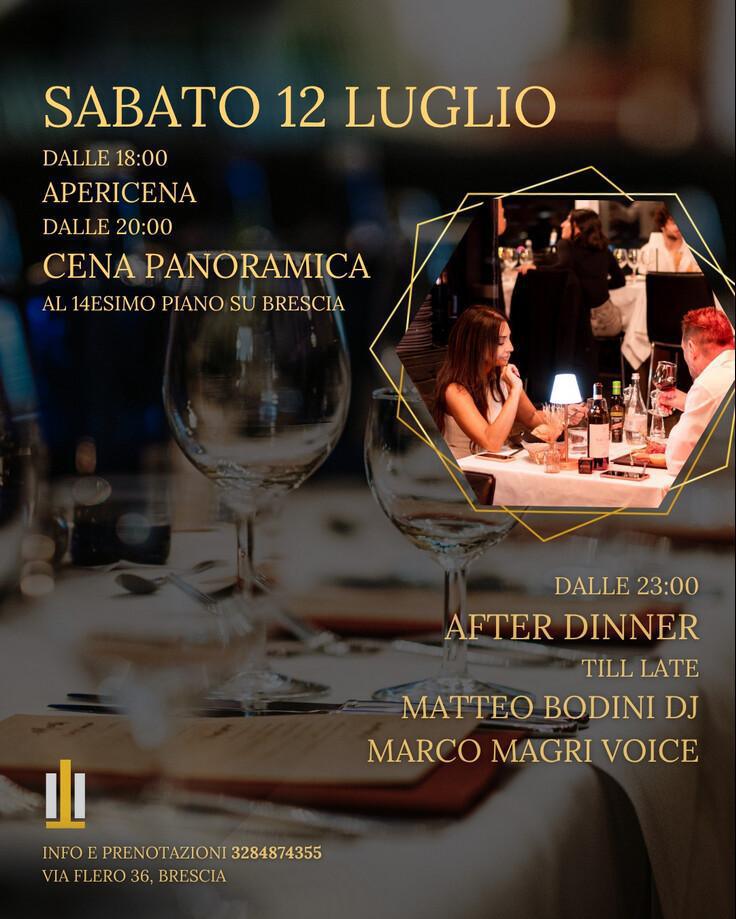 Reverso Tower | APERICENA - CENA PANORAMICA