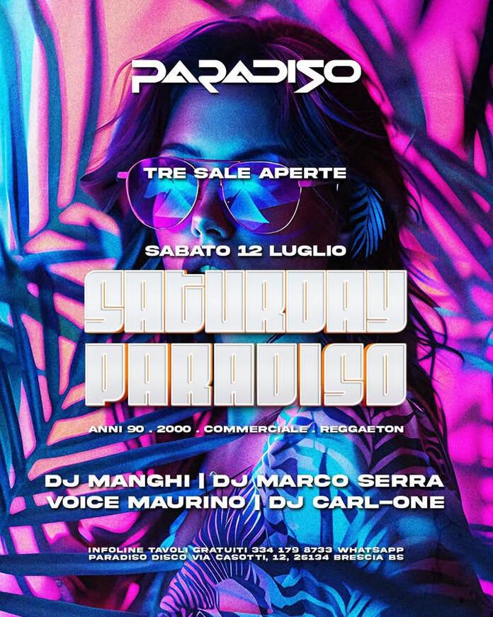 Paradiso Disco | SATURDAY PARADISO