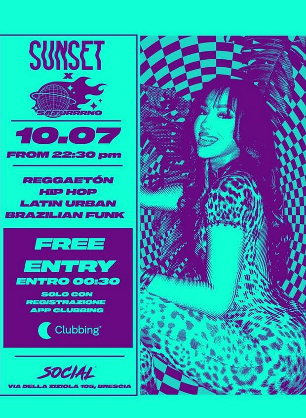 Social Club | 🛸 SATURRRNO x SUNSET