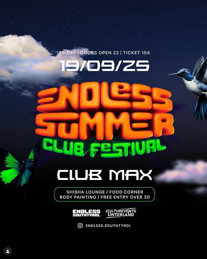 Club Max | ENDLESS SUMMER - CLUB FESTIVAL