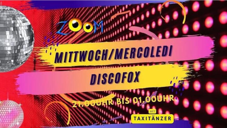 Disco Zoom | il mercoledì DISCOFOX